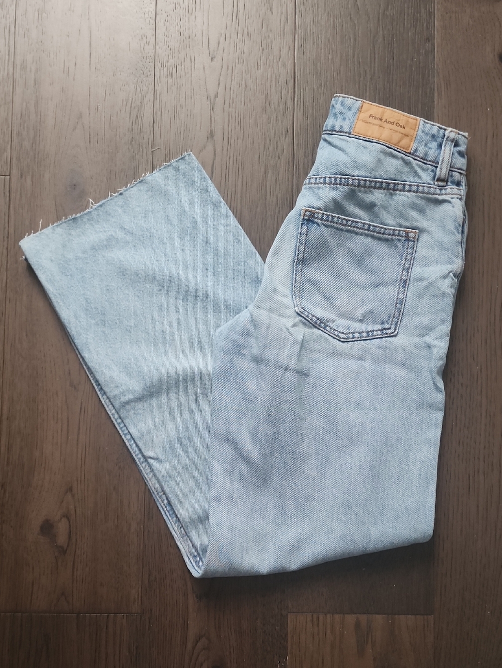 Frank And Oak Light Blue Jeans